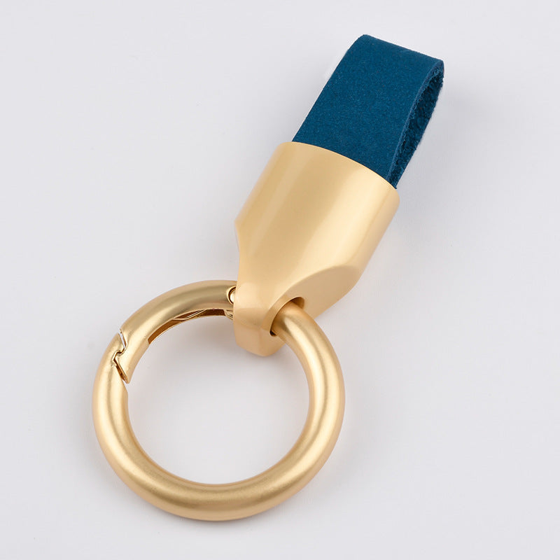 Leather Strap Metal Keychains for Car Key(Item No.: LK004)
