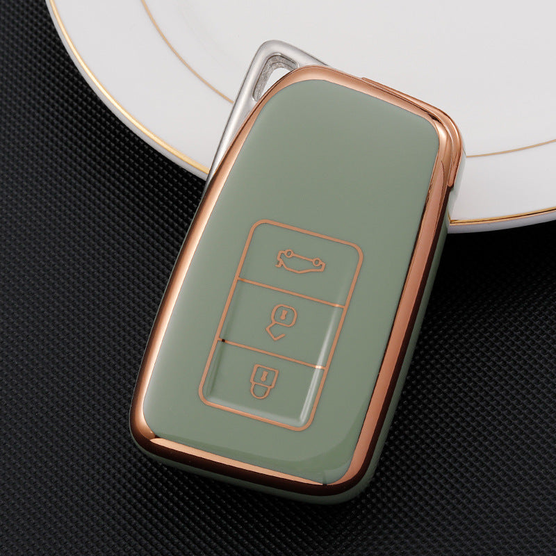 Soft TPU Key Case Cover For Lexus(Key No.A)