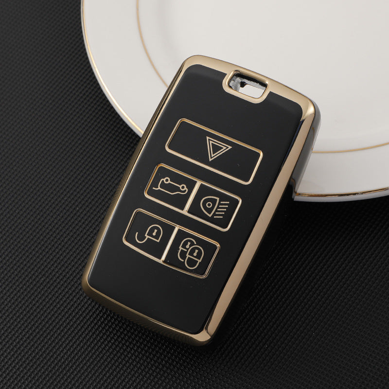 Soft TPU Key Case Cover For LandRover/Jaguar/RangRover(Key No.B)