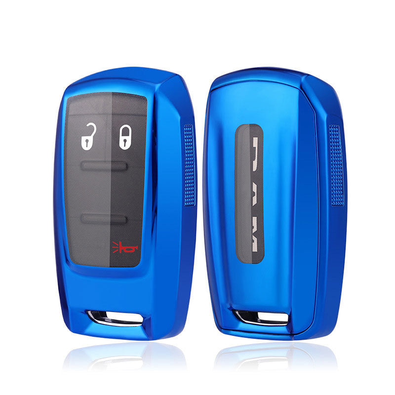Soft TPU Key Case Cover For Jeep/Dodge/Chrysler(Key No.F)