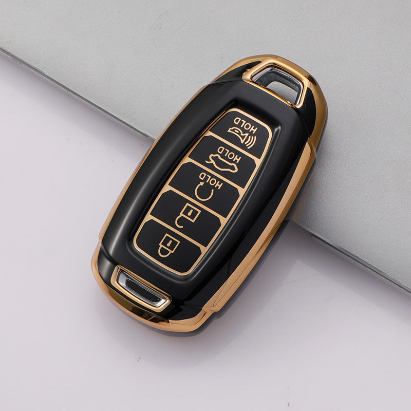Soft TPU Key Case Cover For Hyundai(Key No.N)
