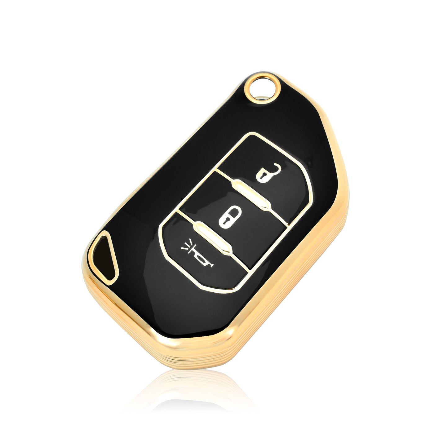 Soft TPU Key Case Cover For Jeep/Dodge/Chrysler(Key No.B)