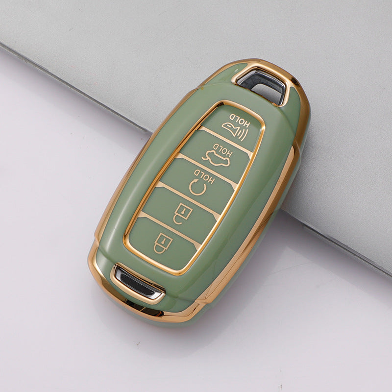 Soft TPU Key Case Cover For Hyundai(Key No.N)