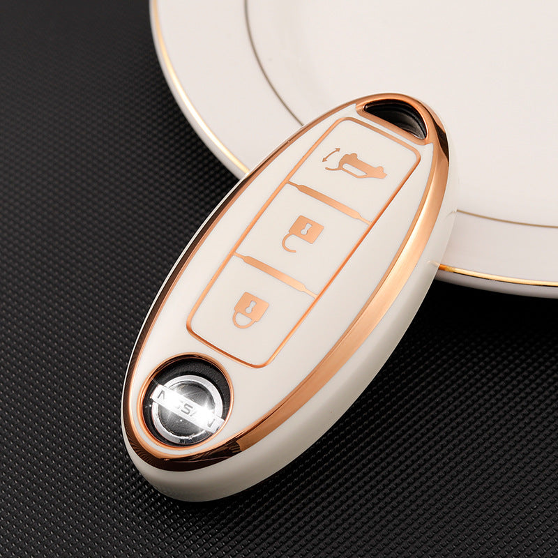 Soft TPU Key Case Cover For Nissan&Infiniti(Key No.C)