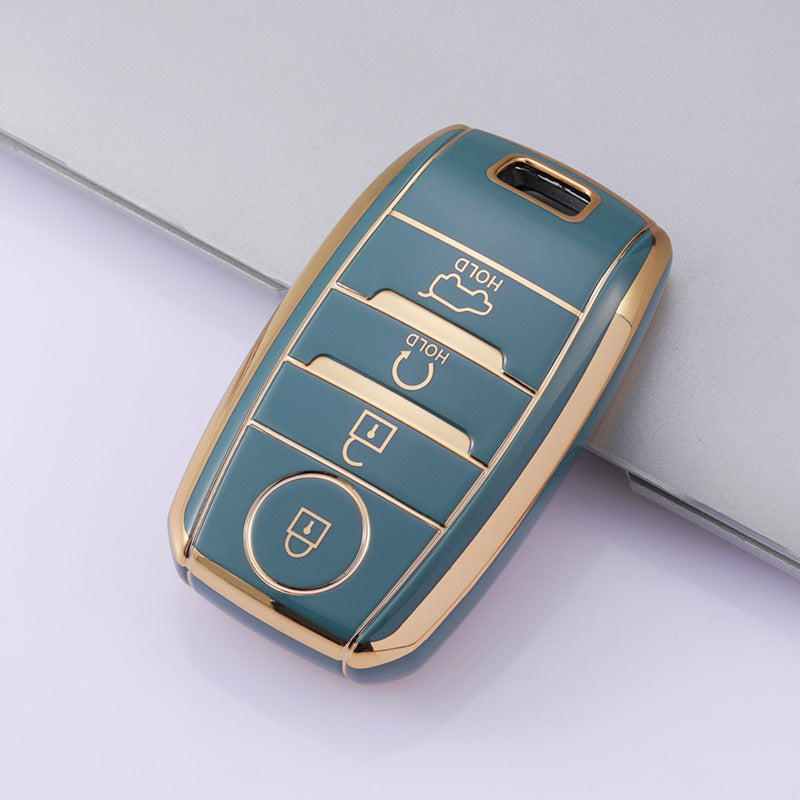 Soft TPU Key Case Cover For Kia(Key No.C)
