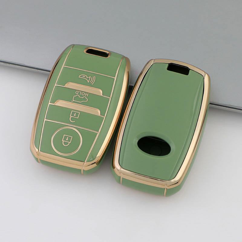 Soft TPU Key Case Cover For Kia(Key No.B)