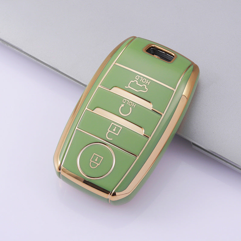 Soft TPU Key Case Cover For Kia(Key No.C)