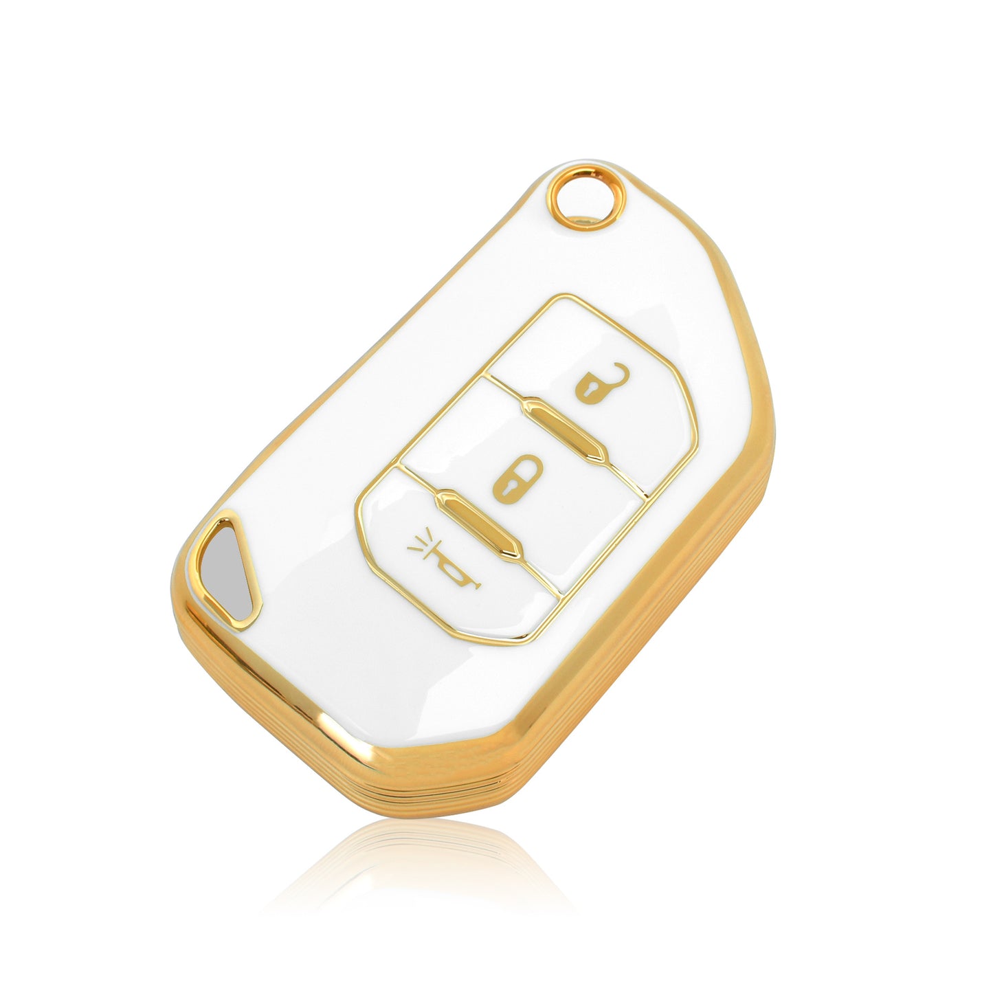 Soft TPU Key Case Cover For Jeep/Dodge/Chrysler(Key No.B)