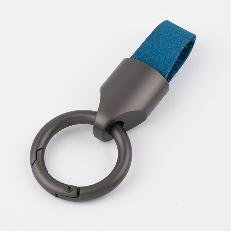 Leather Strap Metal Keychains for Car Key(Item No.: LK004)