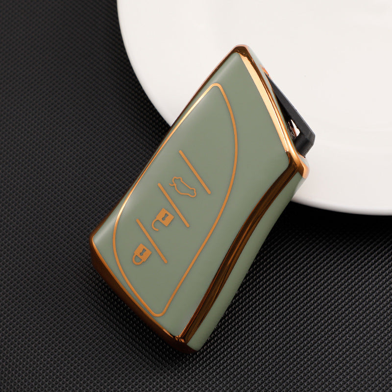Soft TPU Key Case Cover For Lexus(Key No.C)