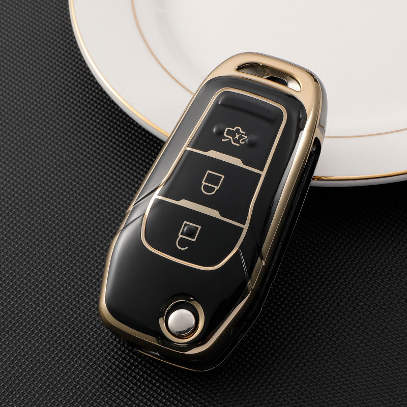 Soft TPU Key Case Cover For Ford(Key No.G)