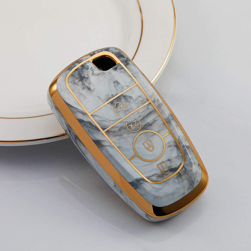 Soft TPU Key Case Cover For Ford&Lincoln(Key No.B/C/D)