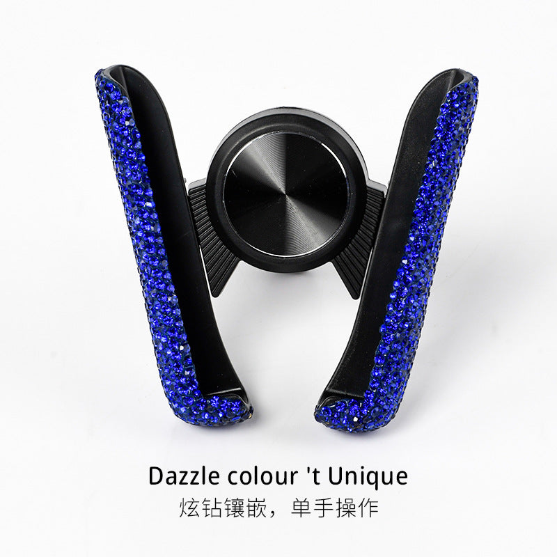 Bling Air Vent Bling Cellphone Holder with Plug clip