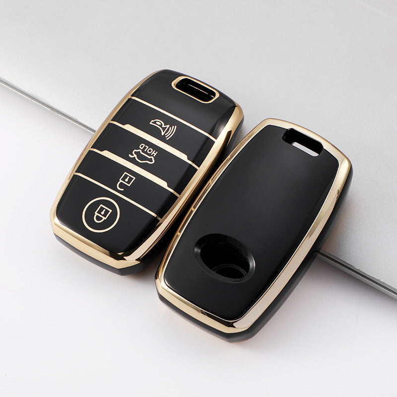 Soft TPU Key Case Cover For Kia(Key No.B)