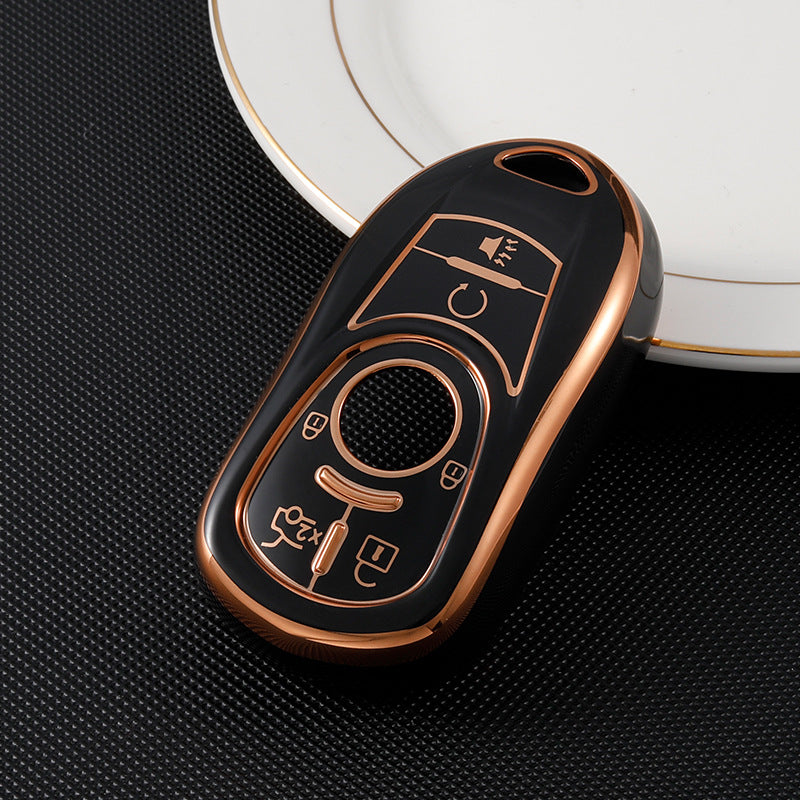 Soft TPU Key Case Cover For Buick(Key No.F)