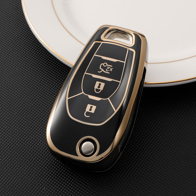 TPU Key Case Cover For Chevrolet/Chevy/GMC(Key No.H)