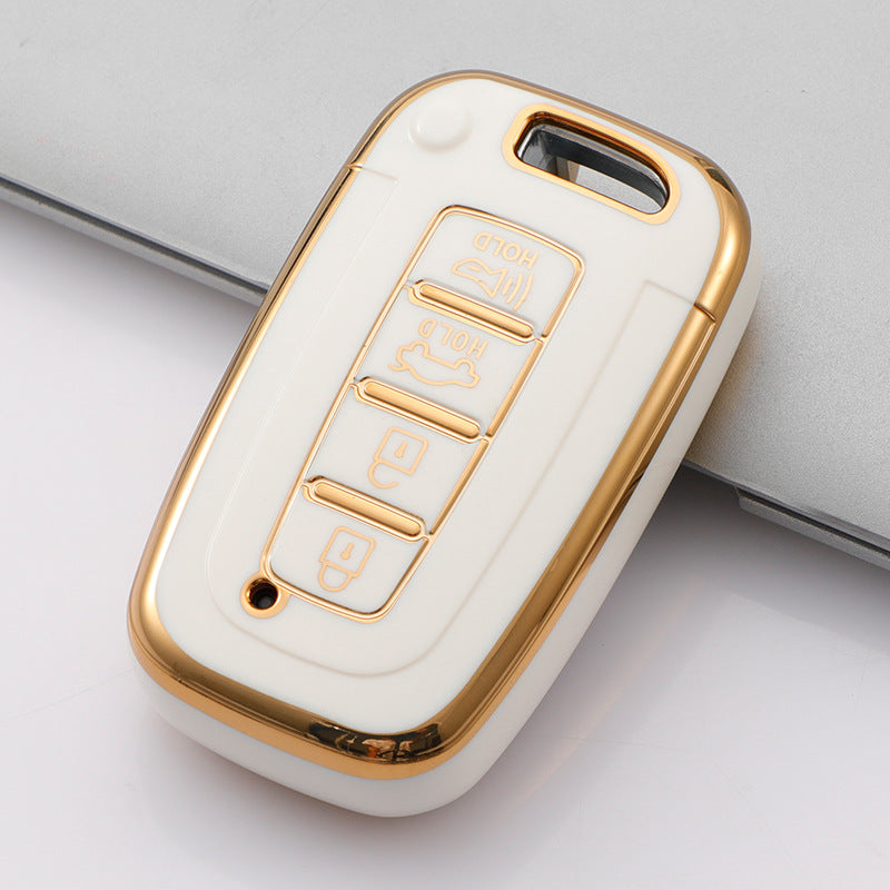 Soft TPU Key Case Cover For Kia&Hyundai(Key No.L)
