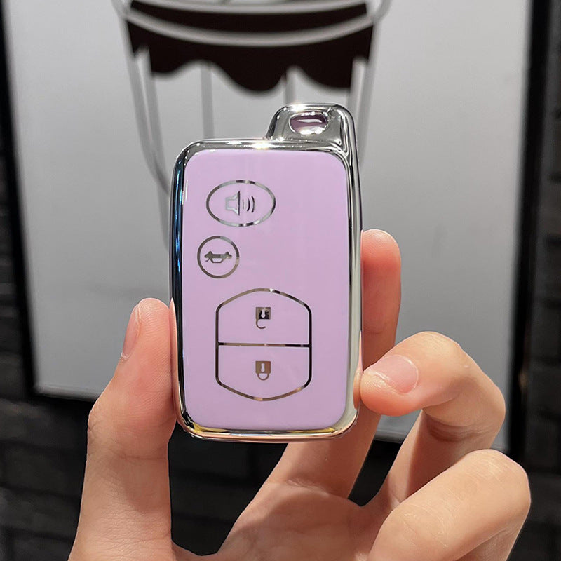 Soft TPU Key Case Cover For Toyota(Key No.E)