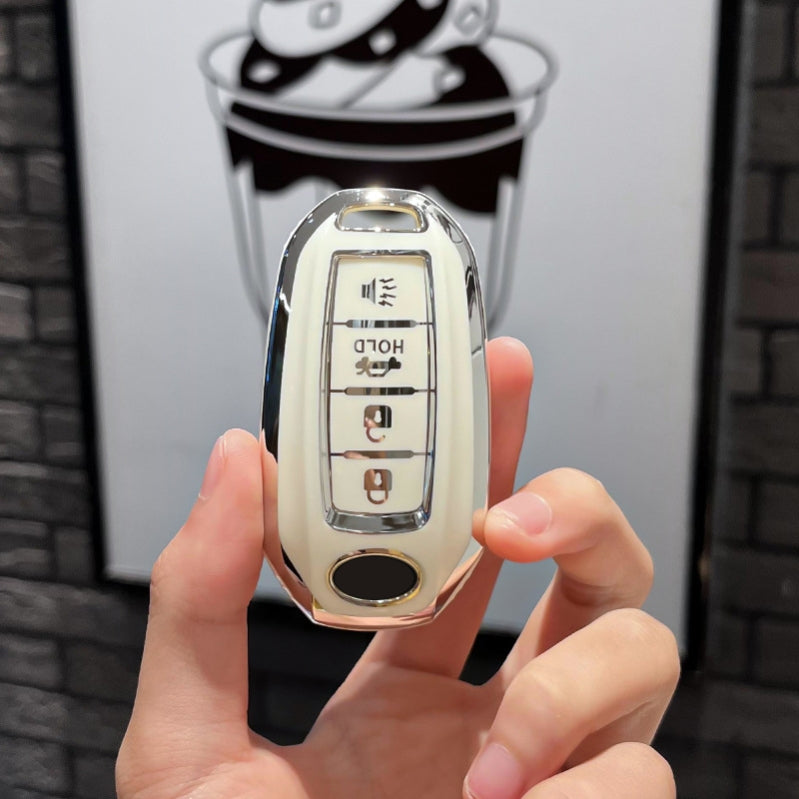 Soft TPU Key Case Cover For Infiniti(Key No.I)