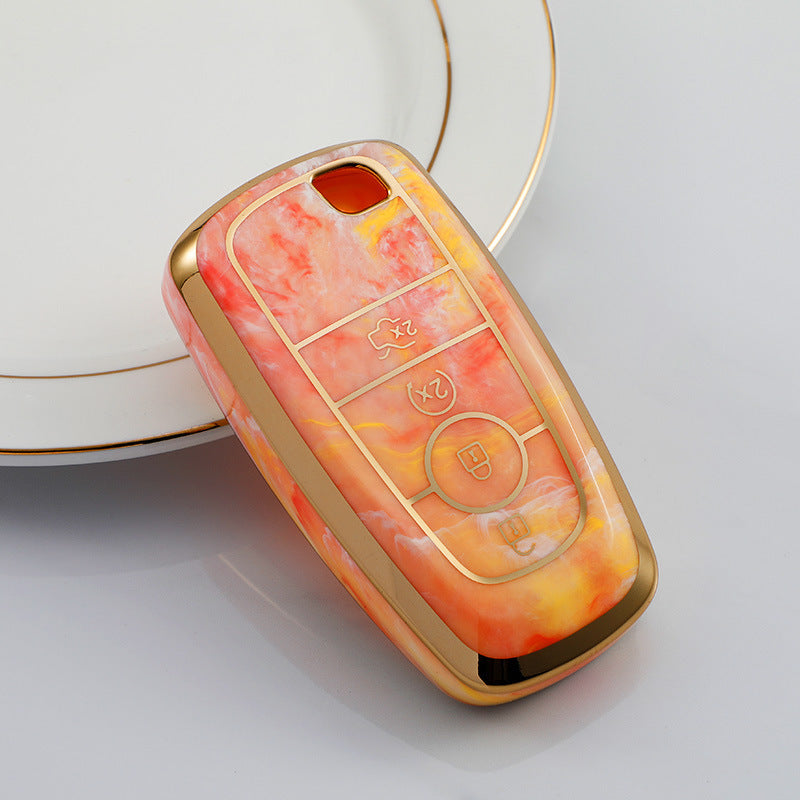Soft TPU Key Case Cover For Ford&Lincoln(Key No.B/C/D)