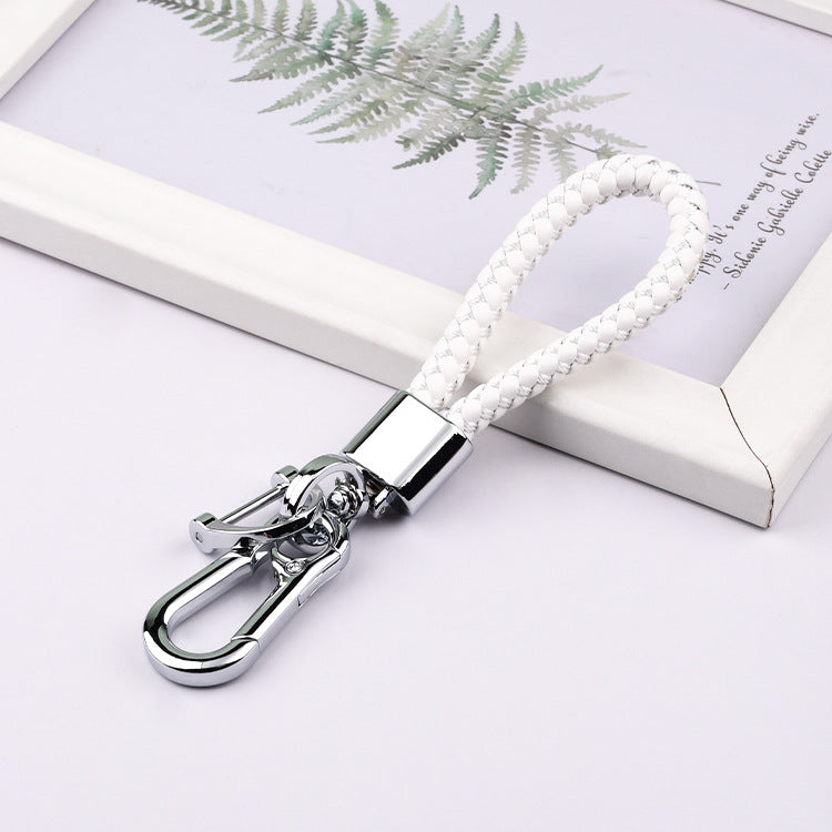 Leather Strap Metal Keychains for Car Key(Item No.: LK002)