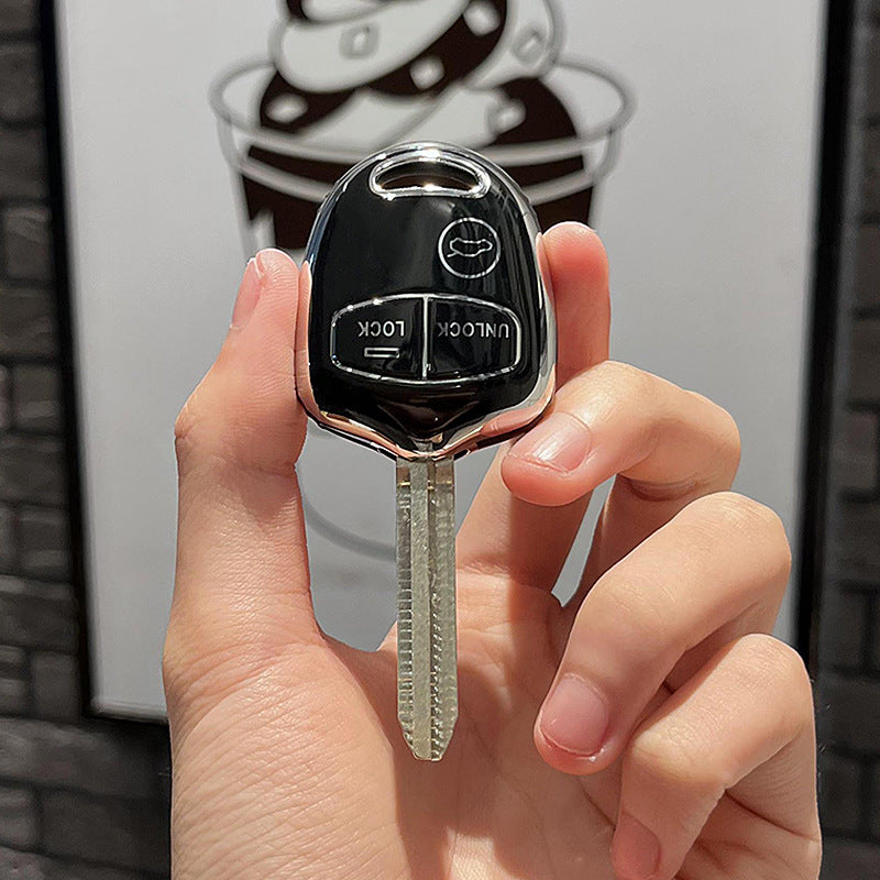 Soft TPU Key Case Cover For Mitsubishi(Key No.C)