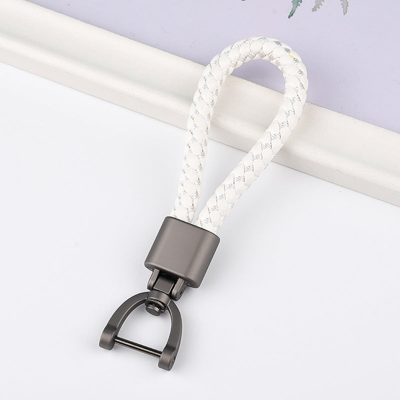 Leather Strap Metal Keychains for Car Key(Item No.: LK007)