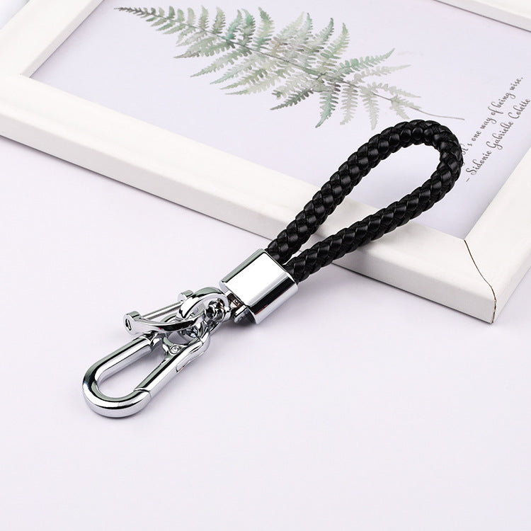 Leather Strap Metal Keychains for Car Key(Item No.: LK002)