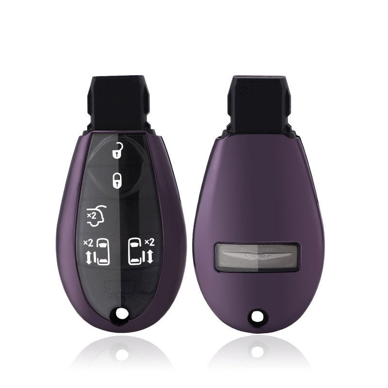 Soft TPU Key Case Cover For Jeep/Dodge/Chrysler(Key No.C)