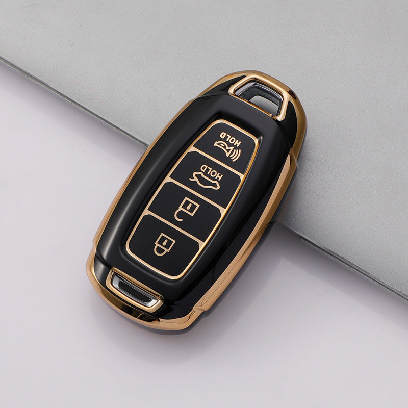 Soft TPU Key Case Cover For Hyundai(Key No.N)