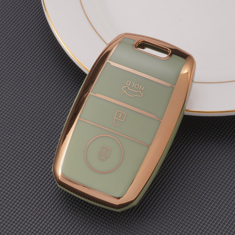 Soft TPU Key Case Cover For Kia(Key No.A)