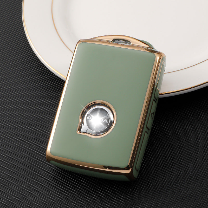 Soft TPU Key Case Cover For Volvo(Key No.B)