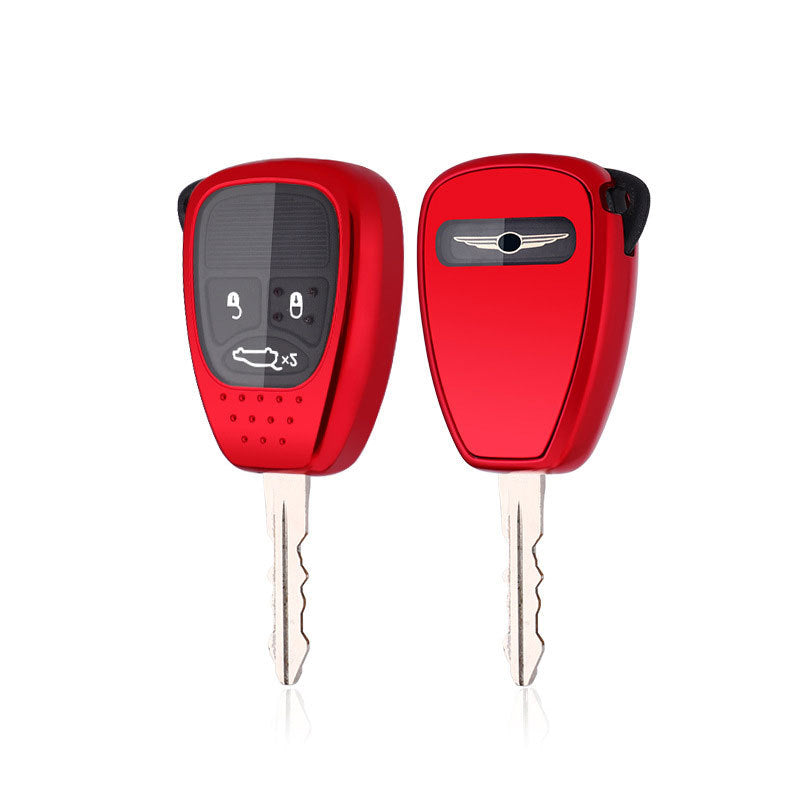 Soft TPU Key Case Cover For Jeep/Dodge/Chrysler(Key No.D)
