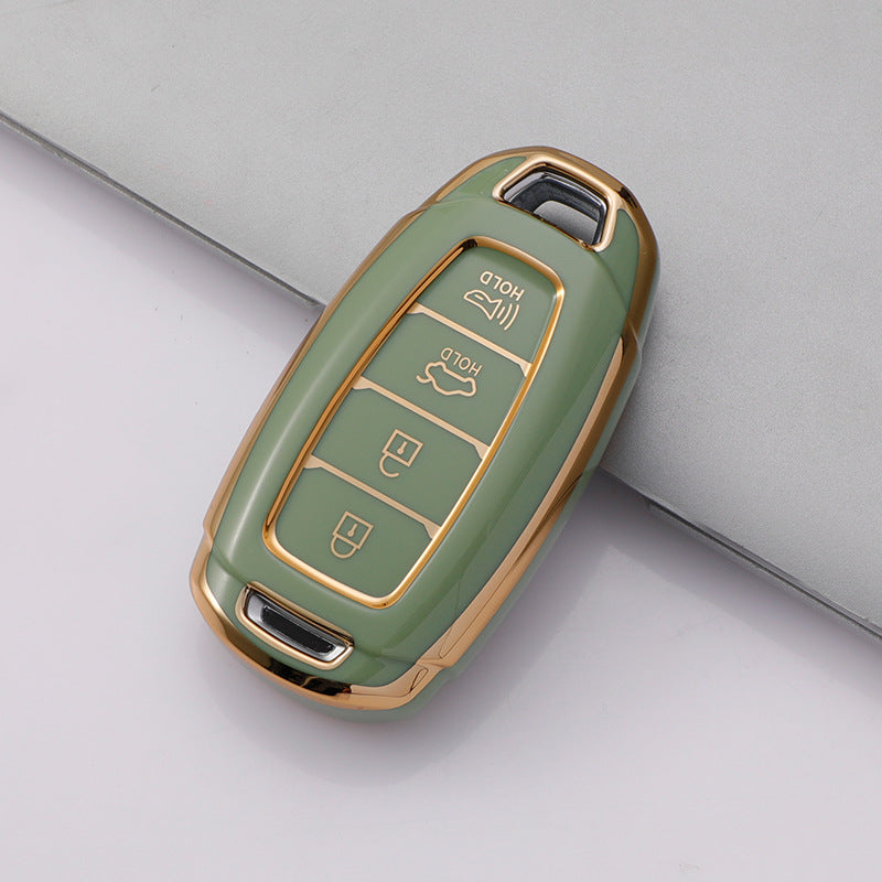 Soft TPU Key Case Cover For Hyundai(Key No.N)