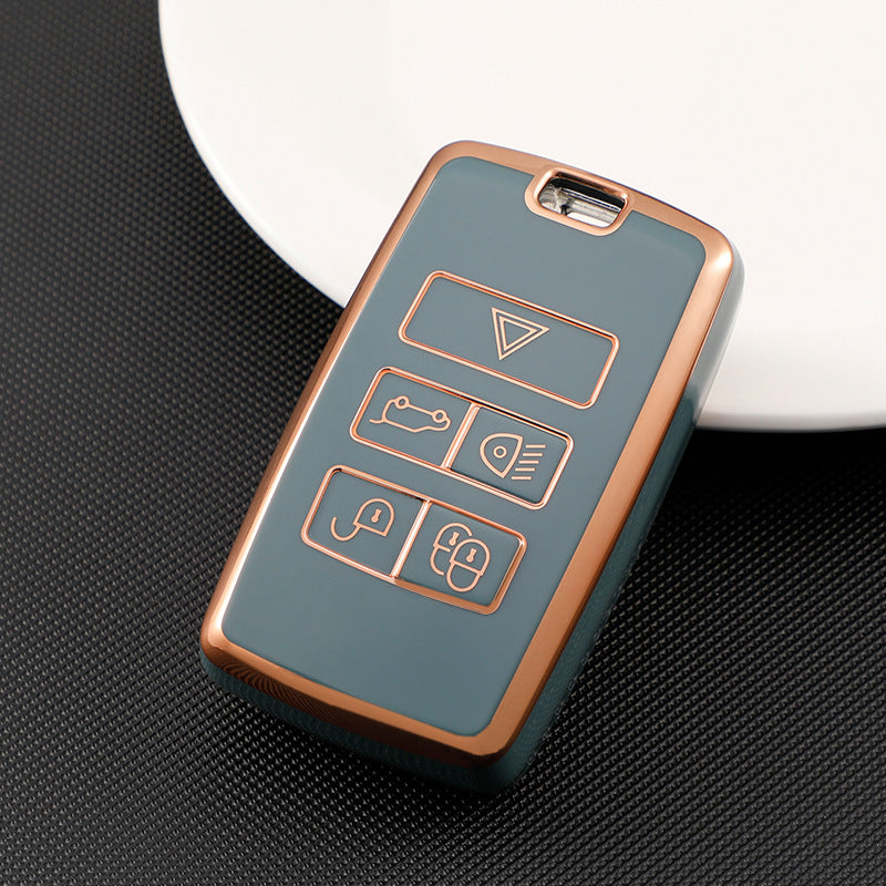 Soft TPU Key Case Cover For LandRover/Jaguar/RangRover(Key No.B)