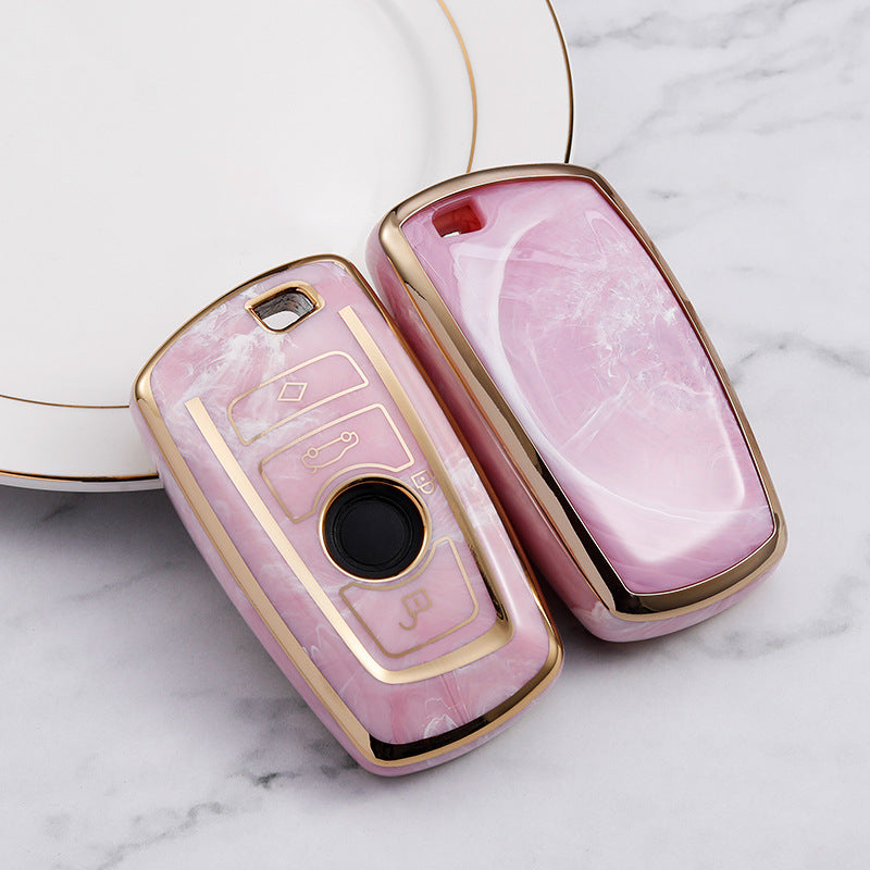 Soft TPU Key Case Cover For BMW(Key No.A)