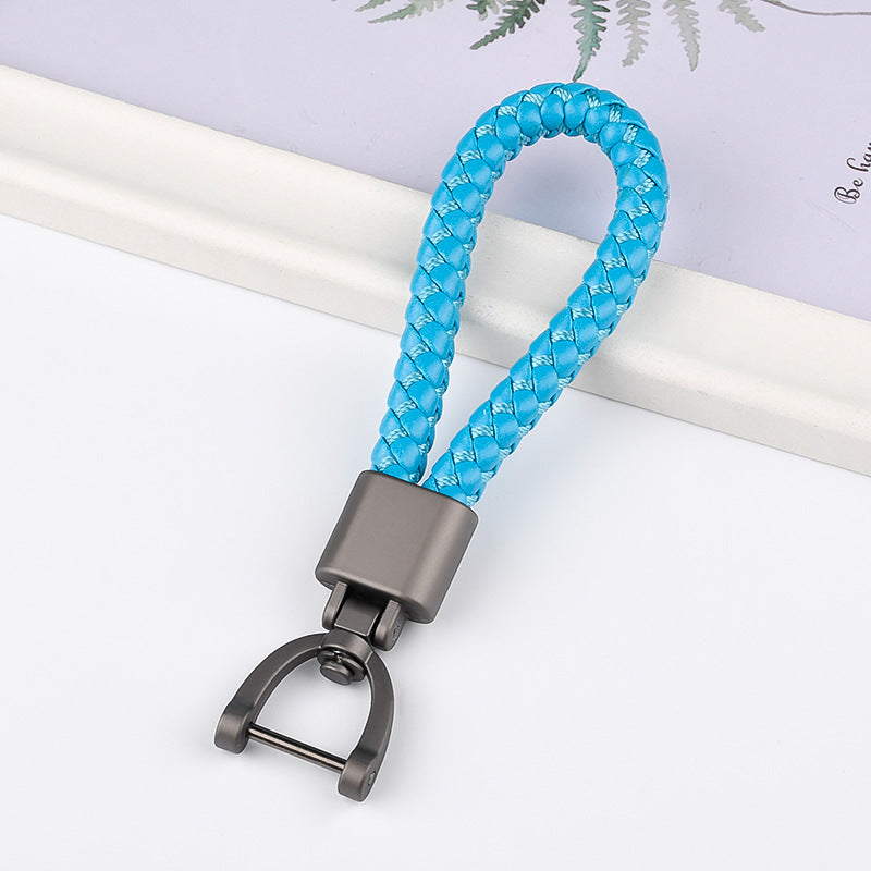 Leather Strap Metal Keychains for Car Key(Item No.: LK007)