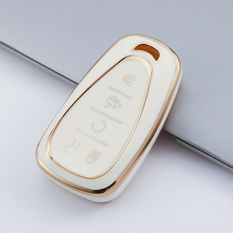 TPU Key Case Cover For Chevrolet/Chevy/GMC(Key No.G)