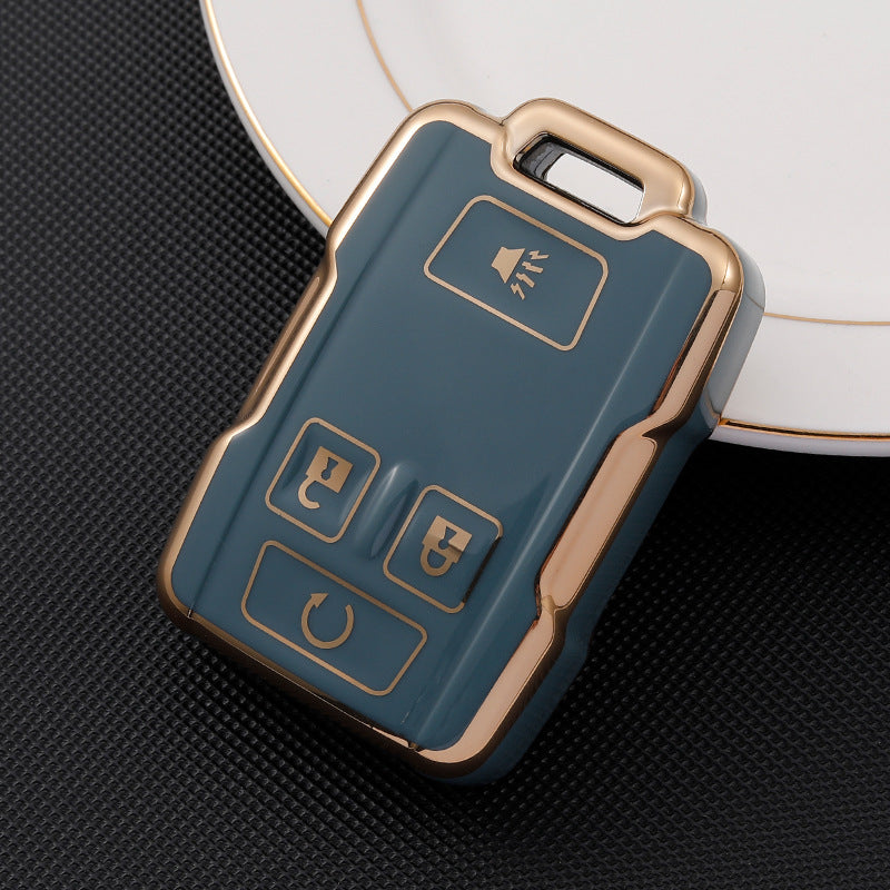 Soft TPU Key Case Cover For Chevrolet/Chevy/GMC(Key No.M)