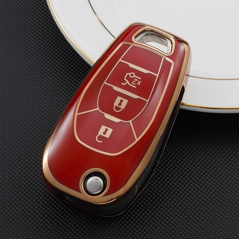 TPU Key Case Cover For Chevrolet/Chevy/GMC(Key No.H)