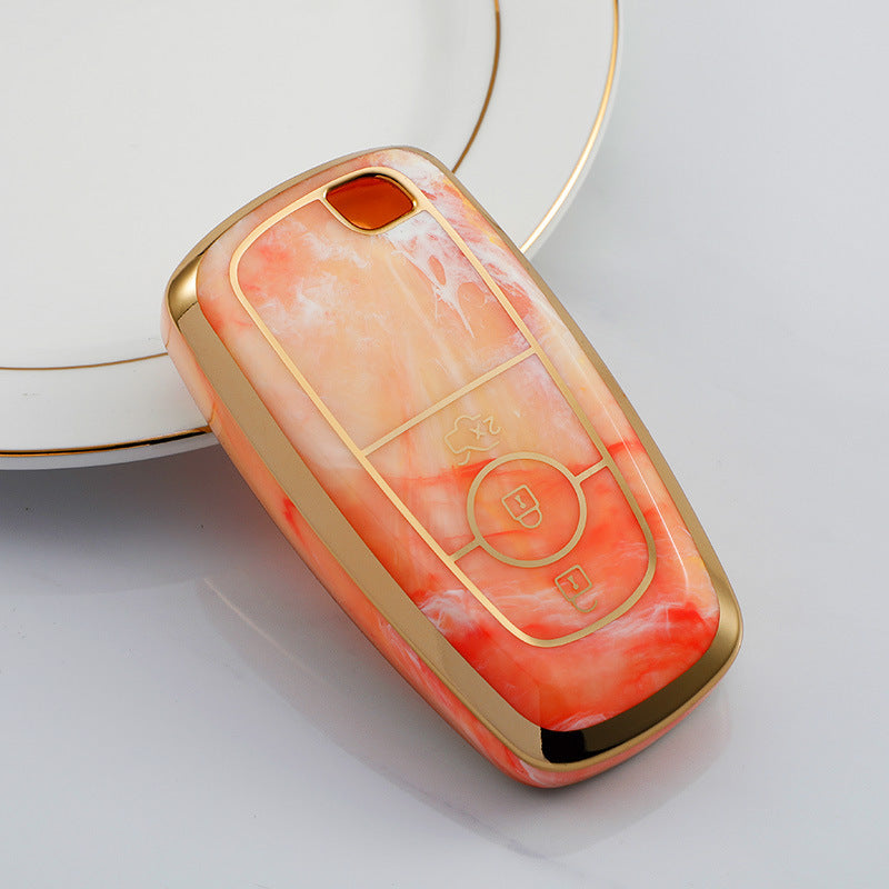 Soft TPU Key Case Cover For Ford&Lincoln(Key No.B/C/D)