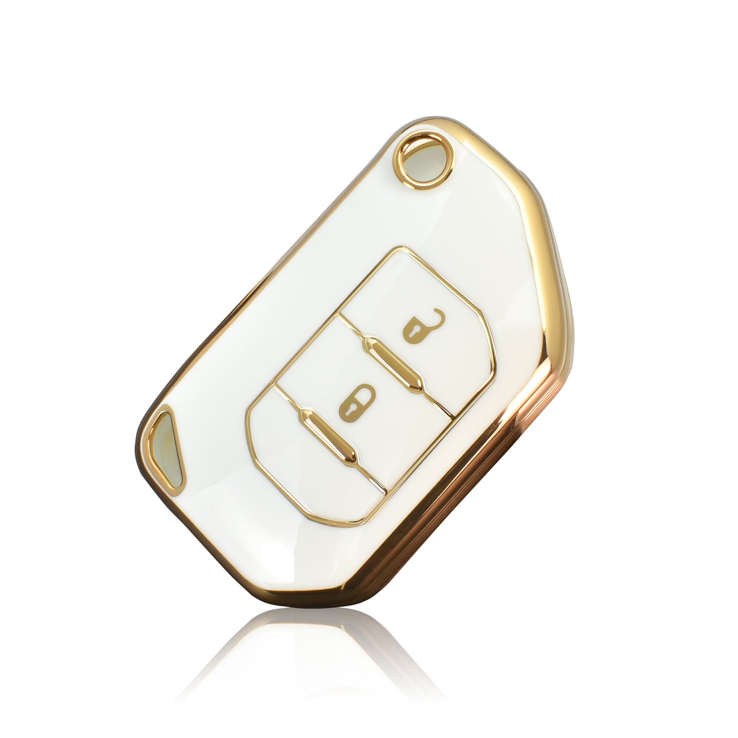Soft TPU Key Case Cover For Jeep/Dodge/Chrysler(Key No.B)