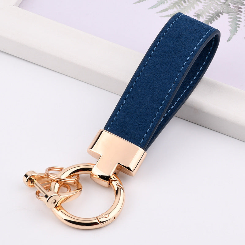 Leather Strap Metal Keychains(Item No.:LK008)