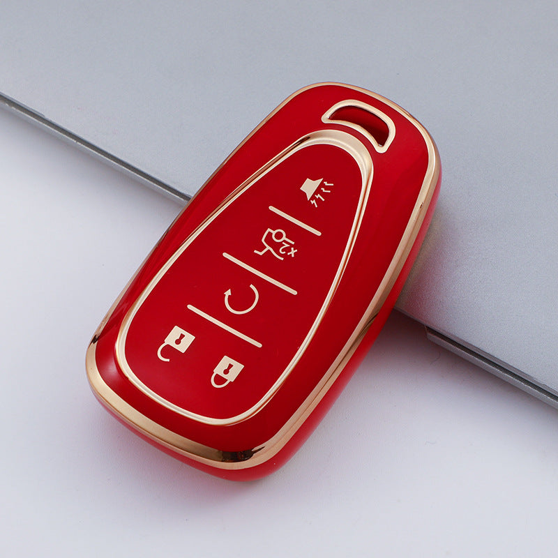 TPU Key Case Cover For Chevrolet/Chevy/GMC(Key No.G)