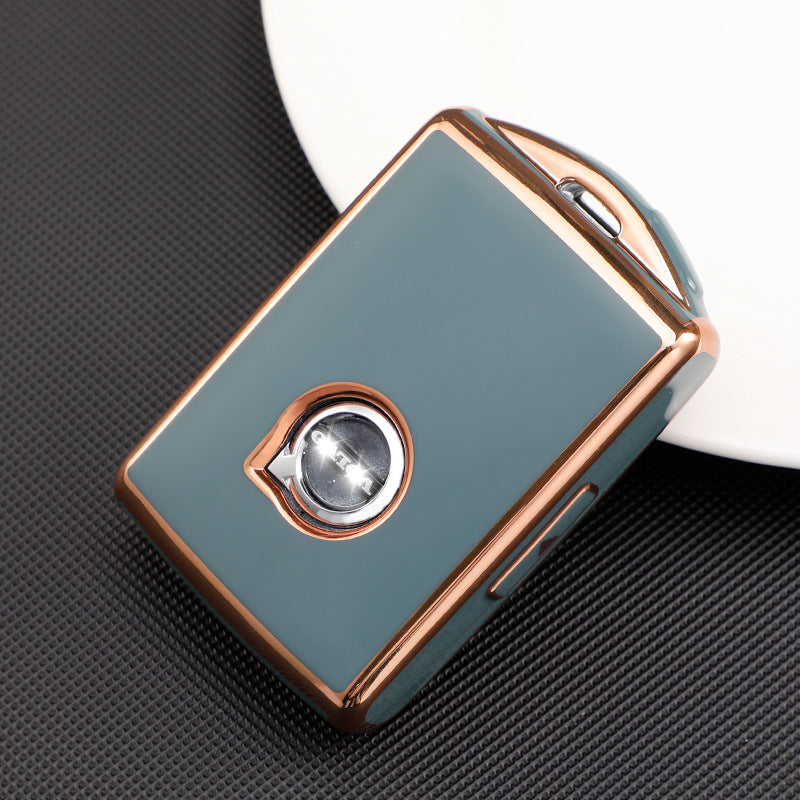 Soft TPU Key Case Cover For Volvo(Key No.A)