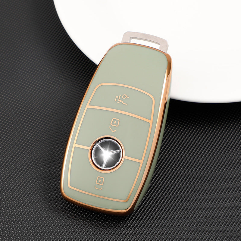 Soft TPU Key Case Cover For Mercedes-Benz A, C, E, S, CLA, CLS, GLA, GLB, GLC, GLE, GLS, G Glass 2017-2022