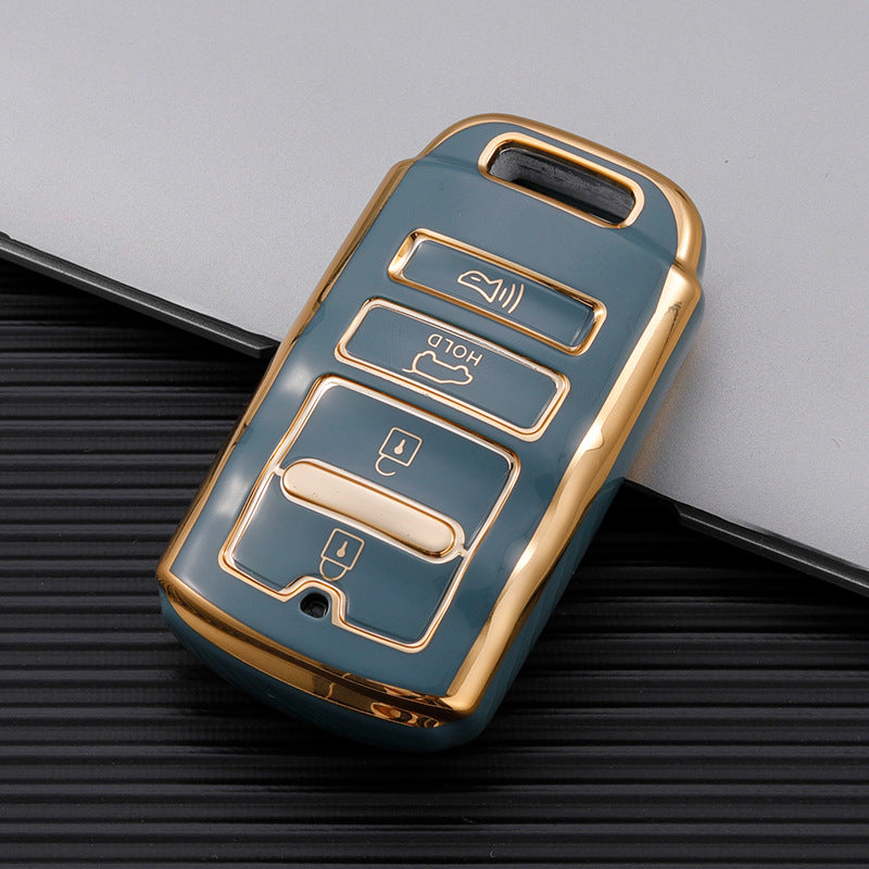 Soft TPU Key Case Cover For Kia(Key No.G)