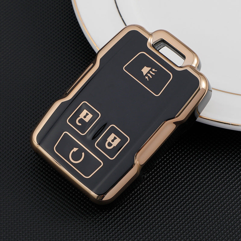 Soft TPU Key Case Cover For Chevrolet/Chevy/GMC(Key No.M)