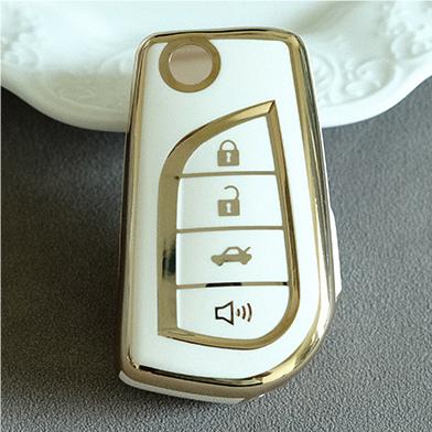Soft TPU Key Case Cover For Toyota(Key No.D)