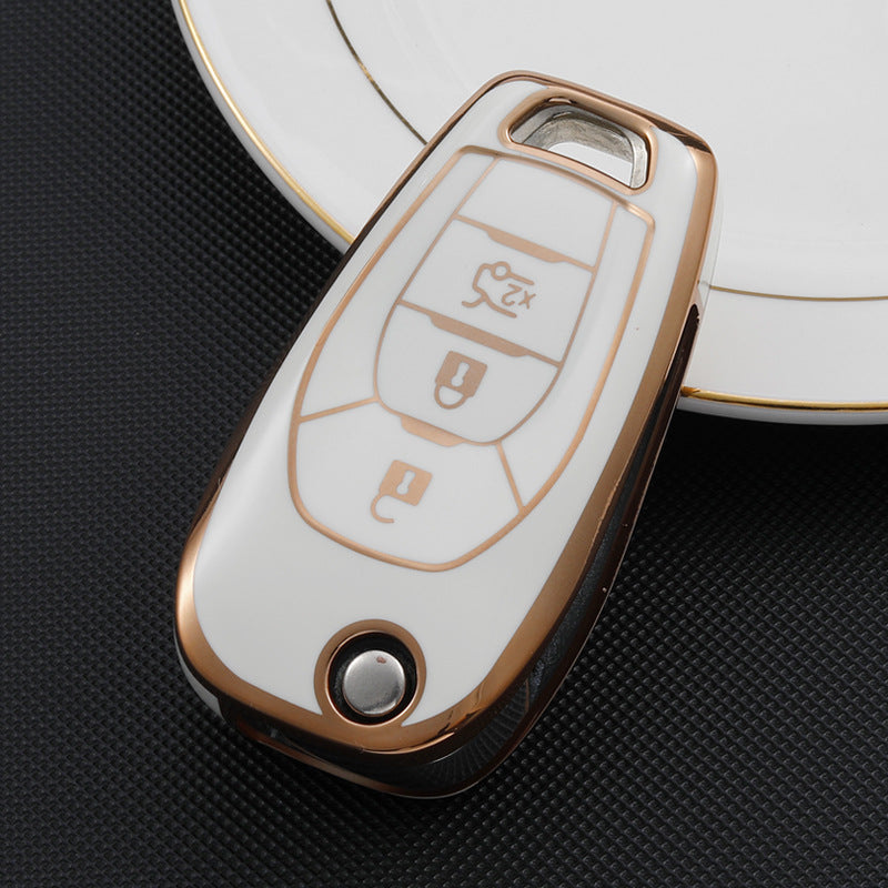 TPU Key Case Cover For Chevrolet/Chevy/GMC(Key No.H)